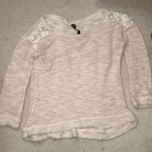 Light pink thin sweater